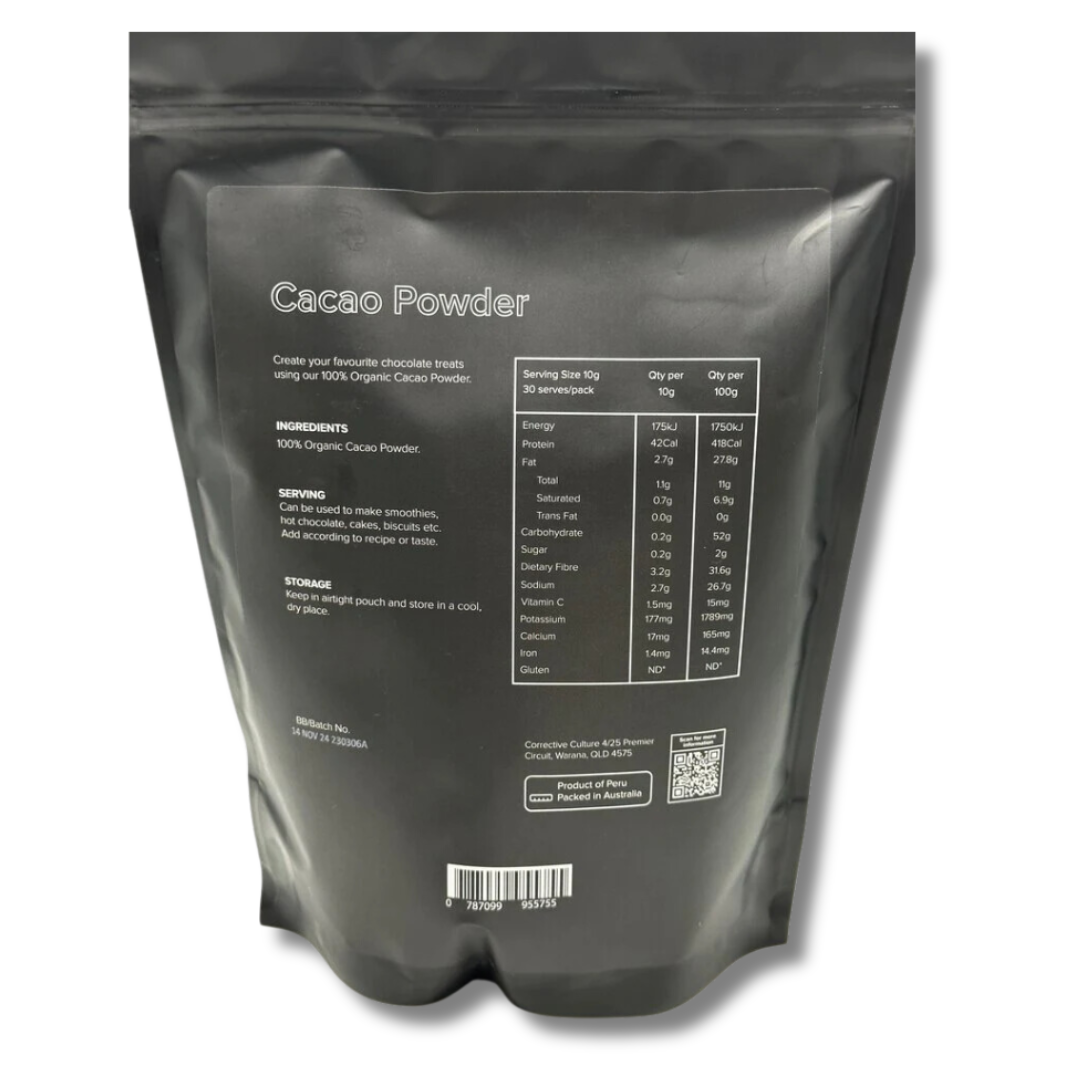 Organic Cacao Powder (500g)